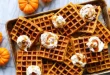 طرز تهیه وافل کدو حلوایی و پنیر؛ صبحانه‌ای رژیمی و مقوی